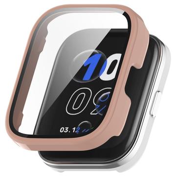 Coque Amazfit Bip 5 Unity en Plastique avec Protecteur d\'Écran - Rose