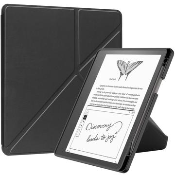 Étui à Rabat Amazon Kindle Scribe - Origami Stand - Noir