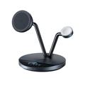 Station de recharge sans fil 3 en 1 Anker Prime MagGo AirCool - Noir