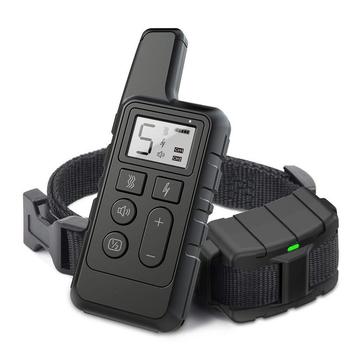 Collier anti aboiement pour le dressage des chiens avec télécommande de 500m - Noir