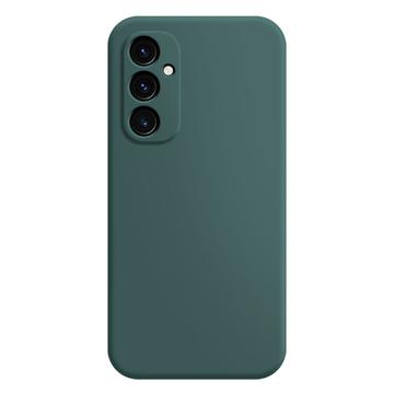 Coque Samsung Galaxy A14 en TPU Mate Anti-Empreintes - Vert Foncé