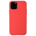 Coque iPhone 15 Pro Max en TPU Mate Anti-Empreintes - Rouge