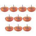 Point anti-dérapant pour pieds de chaises 20mm - 10 Pcs. - Orange