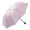 Parapluie pliant compact anti-UV pour le soleil et la pluie - Rose