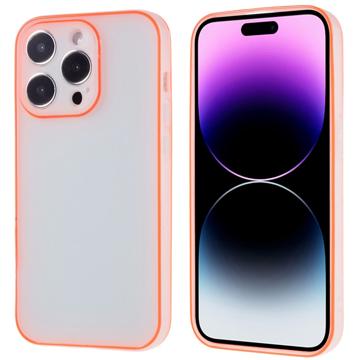 Coque iPhone 14 Pro Max en TPU Lumineuse - Rouge