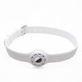 Collier en silicone Apple AirTag 1/2 pour chiens et chats - Blanc