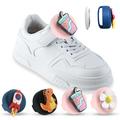 Apple AirTag 1/2 Tech-Protect Smooth pour les baskets des enfants - 4 Pcs. - Colorées