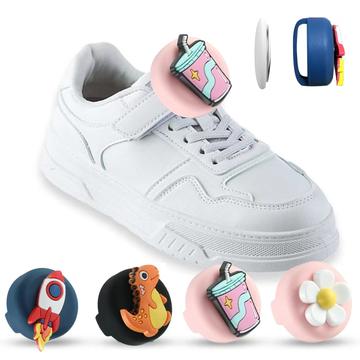 Apple AirTag Tech-Protect Smooth pour les baskets des enfants - 4 Pcs. - Colorées
