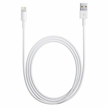 Câble Apple Lightning d\'Origine USB MXLY2ZM/A - iPhone, iPad, iPod - Blanc - 1m