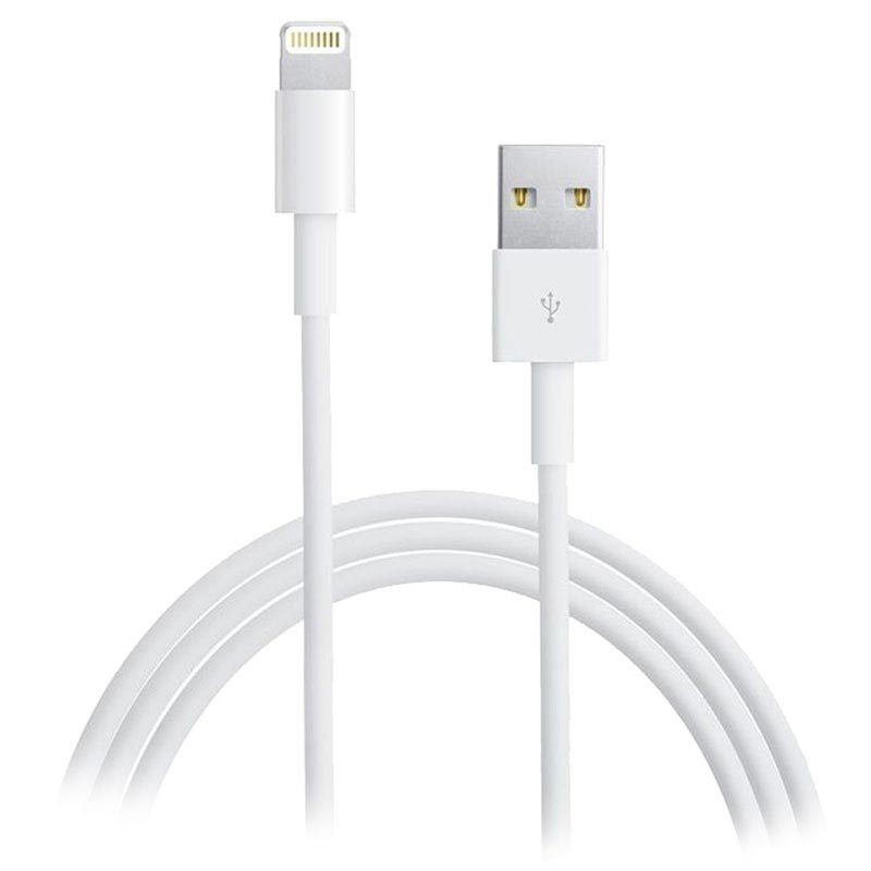 Câble Usb Apple d'origine pour câble iPhone Apple 11 12 Pro Max Xs Xr X SE 8  7 6 6s Plus ipad air Mini 4 câble de charge rapide pour chargeur iPhone -  White - 21SJX0427C10249