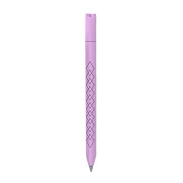 Étui en silicone à texture de diamant pour Apple Pencil (USB-C) - Violet