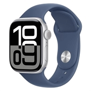 Apple Watch 10 GPS MWWA3QN/A - Aluminium, Denim Sport Band, S/M, 42mm