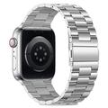 Apple Watch (38/40/SE/41/42mm) - Bracelet Kalebol CNC Pro en acier inoxydable - Argent