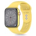 Bracelet en silicone Tech-Protect pour Apple Watch Series 10/9/8/7/6/SE - 40mm/41mm/42mm - Jaune canari