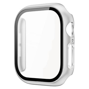 Coque Apple Watch Series 10 en Plastique avec Protecteur d\'Écran - 42mm - Argenté