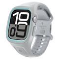 Étui Spigen Liquid Air Pro pour Apple Watch Series 11/10 avec bracelet - 46mm - Gris