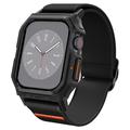 Bracelet Apple Watch Series 11/10 avec étui Spigen Lite Fit Pro - 46mm - Noir