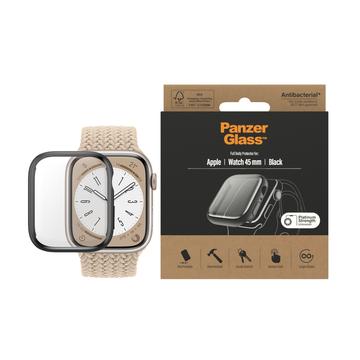 Protection antibactérienne complète du corps Apple Watch Series 9/8/7 PanzerGlass - 45mm - Noir