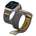 Apple Watch Series Ultra 2/Ultra/10/9/8/7/6/SE (2022)/SE Bracelet Spigen Athlex Air - 49mm/46mm/45mm/44mm - Gris actif
