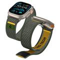 Apple Watch Series Ultra 3/2/Ultra/11/10/9/8/7/6/SE 3/(2022)/SE Spigen Athlex Air Strap - 49mm/46mm/45mm/44mm - Vert actif