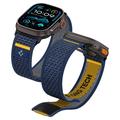 Sangle Apple Watch Series Ultra 3/2/Ultra/11/10/9/8/7/6/SE 3/(2022)/SE Spigen Athlex Air Strap - 49mm/46mm/45mm/44mm - Marine active