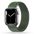 Bracelet Apple Watch Series Ultra 2/Ultra/9/8/SE (2022)/7/SE/6/5/4/3/2/1 Tech-Protect Nylon Pro - 49mm/45mm/44mm/42mm - Vert militaire