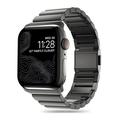 Apple Watch Series Ultra 2/Ultra/10/9/8/SE (2022)/7/SE/6/5/4/3/2/1 Tech-Protect SteelBand Bracelet en acier inoxydable - 49mm/46mm/45mm/44mm/42mm - Noir