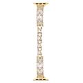 Bracelet de luxe en cuivre pour Apple Watch Ultra 3/2/Ultra/11/10/9/8/7/6/5/4/3/2/1/SE (2025/2022/2020) - Or