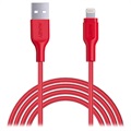 Câble USB-C / Lightning MFi Aukey CB-AL2 - 2m - Rouge
