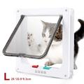 Porte moustiquaire Auto-Lock avec système de verrouillage à 4 voies pour chats et petits chiens - L