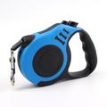 Laisse rétractable automatique pour chien - 5m - Bleu