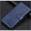 Étui Portefeuille Samsung Galaxy S10 avec Support - Azns - Bleu