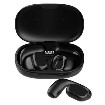 B66 Smart Bluetooth Translator Earbuds Earphone Real Time Translator Device for Business Travel Learning - Black (Traducteur Bluetooth intelligent - écouteurs en temps réel)