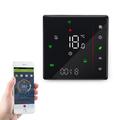 Thermostat intelligent BHT-006GAW pour chauffage au sol par eau - Wi-Fi, application Tuya, commande vocale - Noir