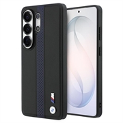 Coque magnétique Samsung Galaxy S26 Ultra BMW M Perforated Stripes and Metal Logo - Bleue / Noire
