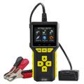 Scanner de diagnostic OBD2 et testeur de batterie 2-en-1 BT80 - 6V-24V, écran TFT HD de 2.4"