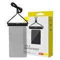 Étui étanche pour téléphone Baseus AquaGlide BS-PC030 - IPX8 - 7.2" - Noir / Transparent