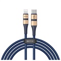 Câble USB-C / Lightning Baseus BMX Double-Deck CATLSJ-BV3 - 1.8m - Bleu
