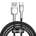 Baseus Cafule Metal Series Câble USB-A vers USB-C - 66W, 2m - Noir