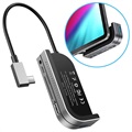 Baseus GN39F Multifunctional USB-C Hub - Dark Grey