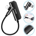 Adaptateur Lightning vers 3.5mm 3-en-1 Baseus L50S - Noir