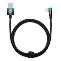 Baseus MVP 2 Angled Lightning Cable - 1m, 20W - Noir / Bleu