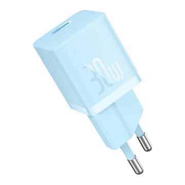 Baseus Mini GaN5 30W USB-C Wall Charger - Bleu