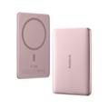 Baseus PicoGo AM41 Banque d'alimentation ultra-mince 5000mAh - 20W - Rose