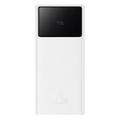 Batterie externe Baseus Star Lord 30000mAh QC/PD - 22.5W, USB-C, 2 ports USB-A - Blanc