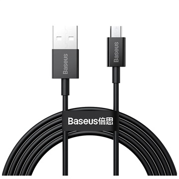 Câble de Charge Rapide et de Données MicroUSB Baseus Superior - 2m