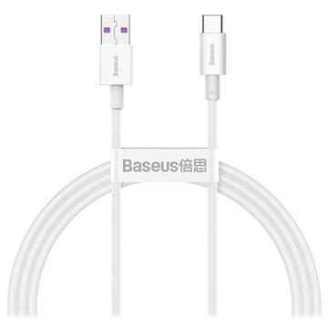 Câble de Charge et de Données USB-C Baseus Superior - 66W, 2m - Blanc