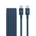 Beats Câble tissé USB-C vers USB-C MDGE4ZM/A - 1.5m, 60W - Marine Nitro