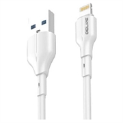 Beline BLNCWL01 Câble USB-A / Lightning 25W - 1m - Blanc