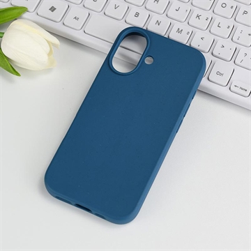 Coque iPhone 17 Biodégradable - Bleue